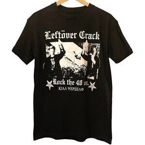 Retro 2000 Leftover Crack Rock The 40 Oz Shirt-Leftover Crack Punk Rock Band Tee